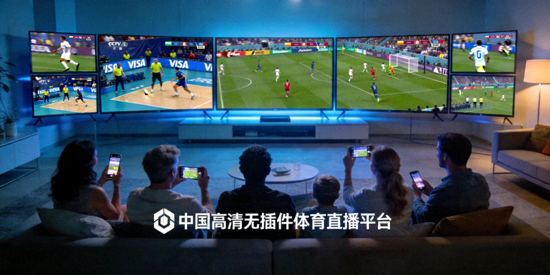 中国高清无插件体育直播平台多屏展示现代观赛场景